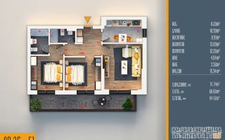 Oferta Lansare 3 camere decomandat proiect nou Pallady - Schiță 7