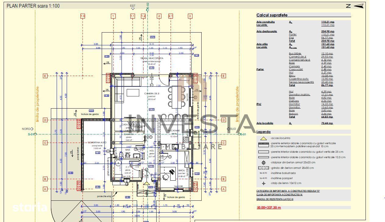 CASA INDIVIDUALA DE VANZARE SOPOR 800MP CURTE - Poză 5