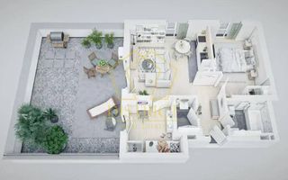 COM 0% | Apartament cu 3 camere | Terasa 30mp | VIVALIA - Poză 1