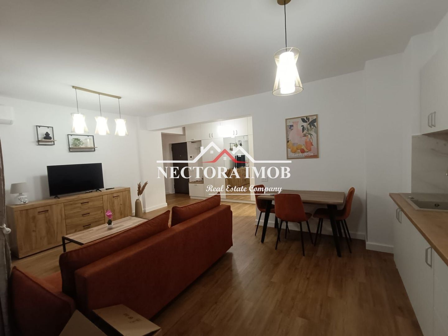 NECTORA IMOB-Apartament 2 camere, Prima Onestilor, Parcare, 52 mp, Et7 - Poză 1