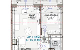 Apartament modern I 2 camere I Ansamblul Eroilor I Floresti - Poză 10