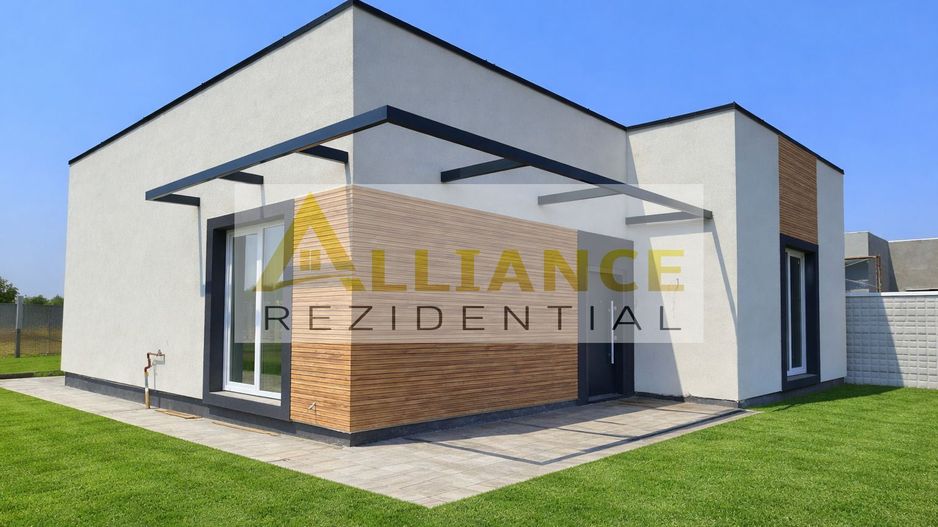Casa individuala in stil mediteranean comuna Berceni 108mp - Poză 1