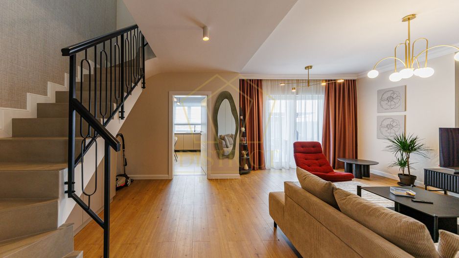Duplex modern cu 4 camere despartit prin camera tehnica I Mosnita Noua - Poză 4