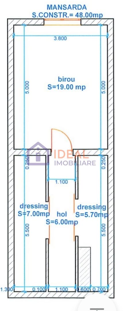 Casa Individuala cu 7 camere Mobilata si Utilata, zona Turnisor - Schiță 31
