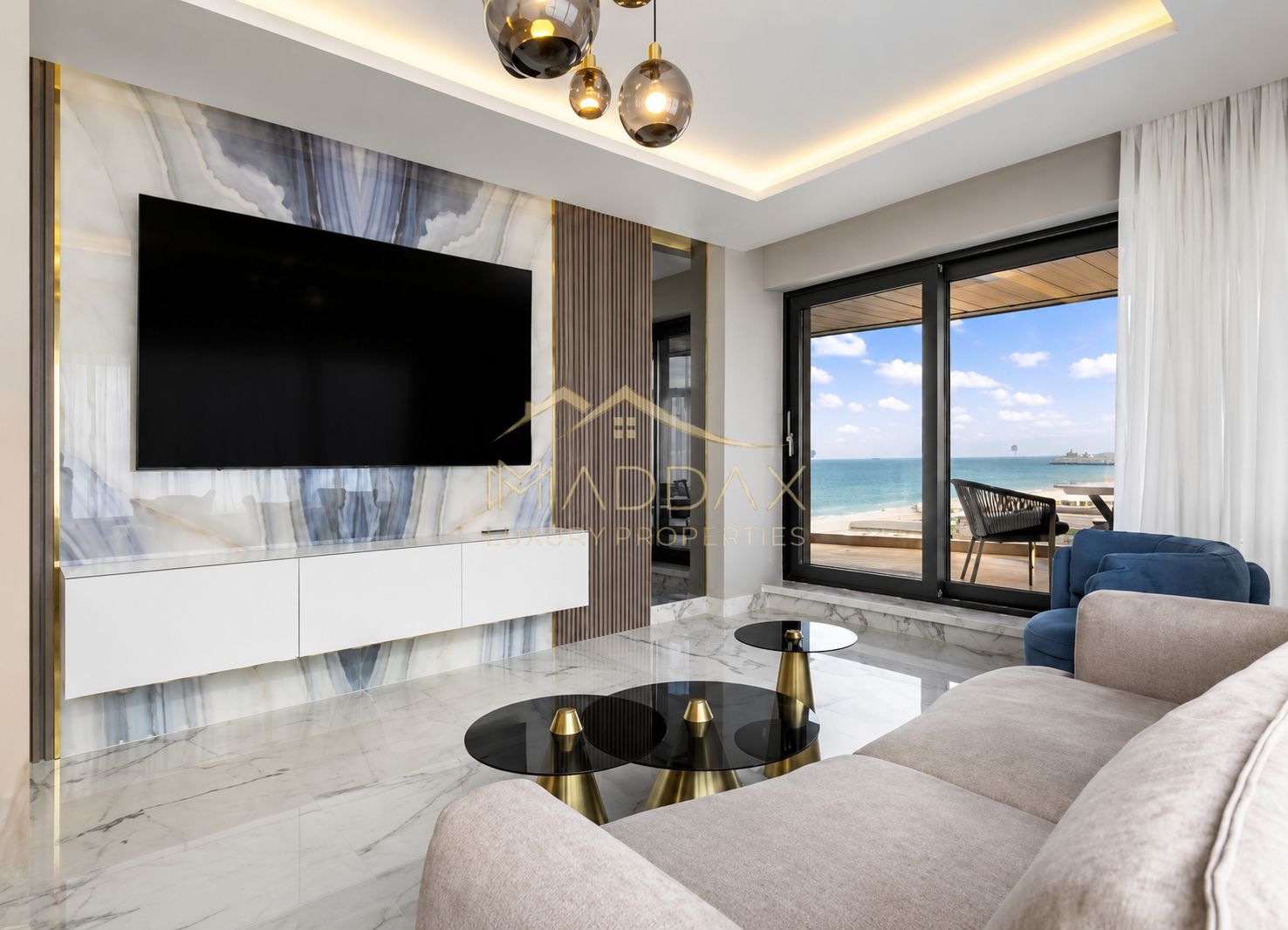 Apartament LUX***Vedere catre MARE***Complex cu piscina//MAMAIA - Poză 1