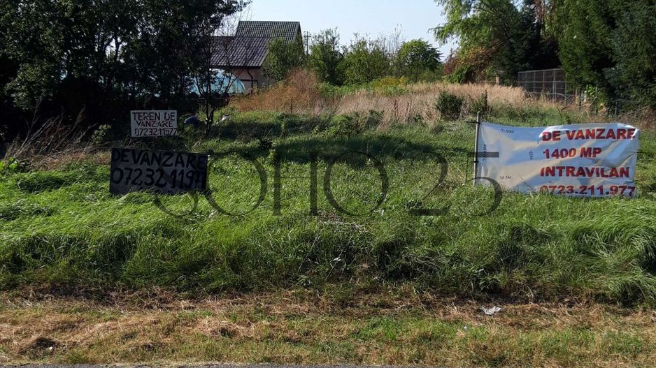 Izvorani , teren 1400, intravilan,deschidere 16,5m, utilitați 35 E mp - Poză 2