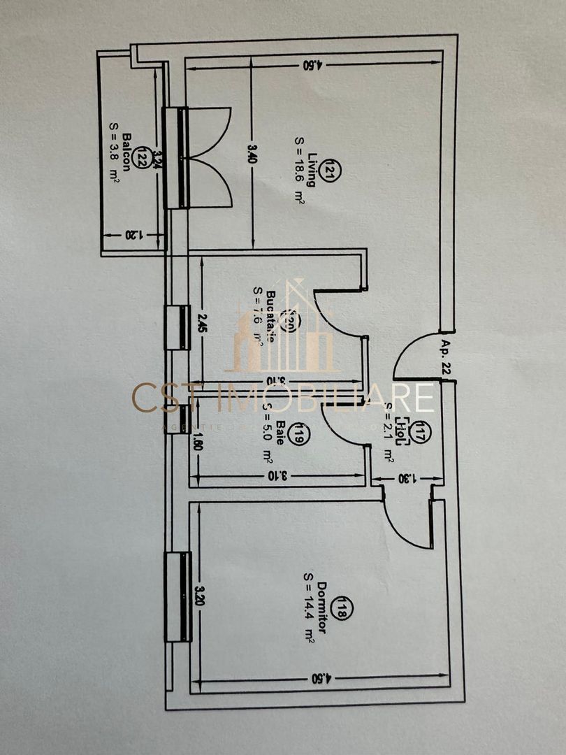 Apartament cu 2 camere / Posibilitate mansarda - Poză 7