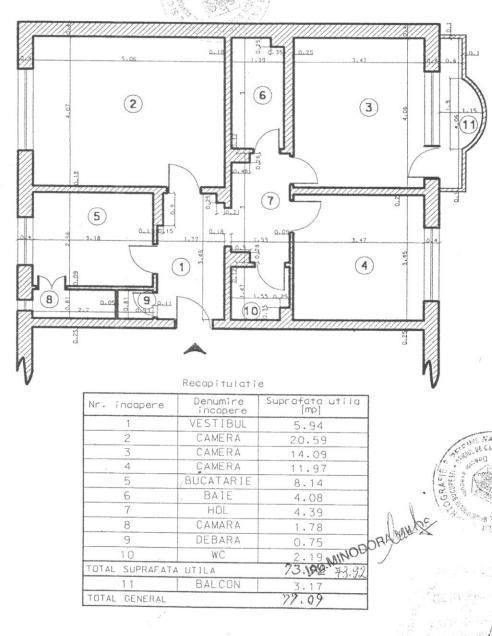 Apartament 3 camere CENTRALA PROPRIE | SEBASTIAN - Poză 8