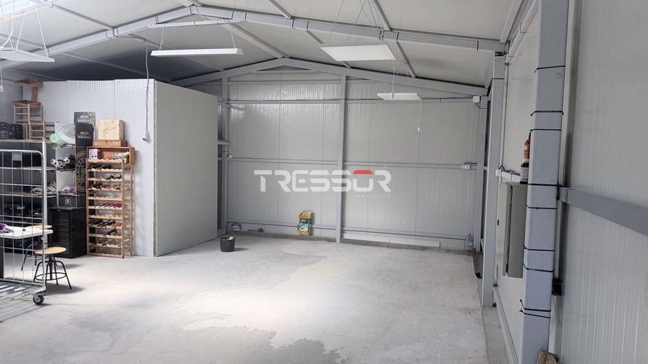 Închiriere hală 100 mp în Lumina, curent 220/380 V, baie proprie - Poză 2