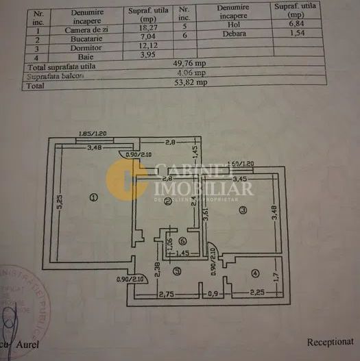 Apartament 2 camere decomandat – Tomești | 50 mp utili | Etaj 1 | 83.000 € - Poză 12
