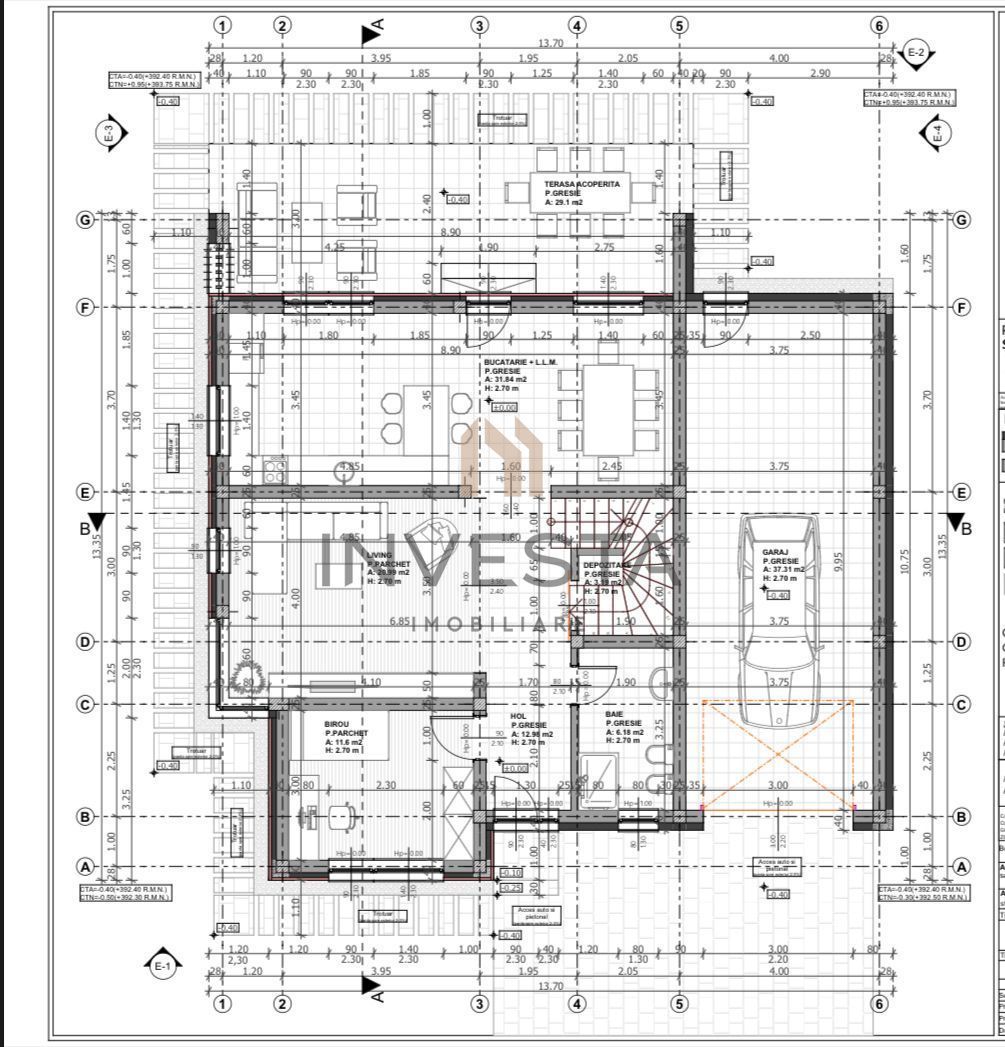 Teren cu autorizatie de constructie - 472 mp - Cluj-Napoca - Schiță 2