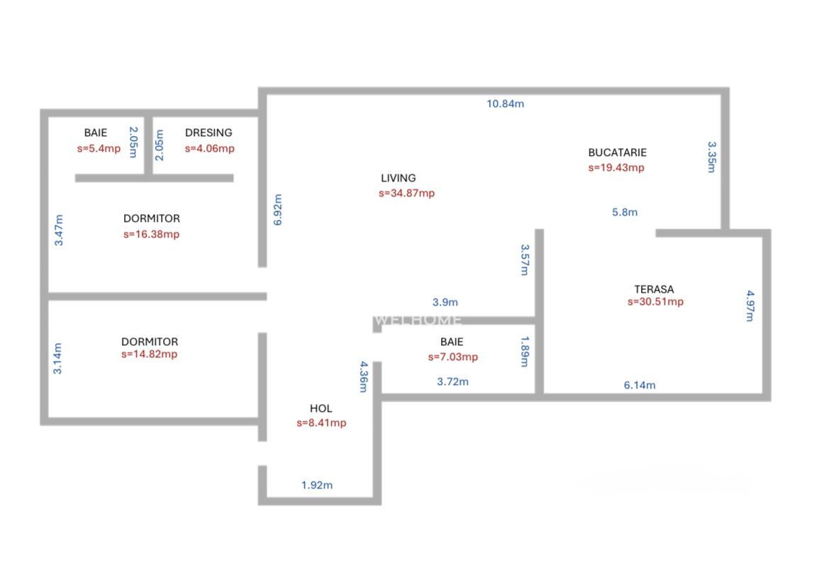 Penthouse superb LA CHEIE,Sibiu - Schiță 10