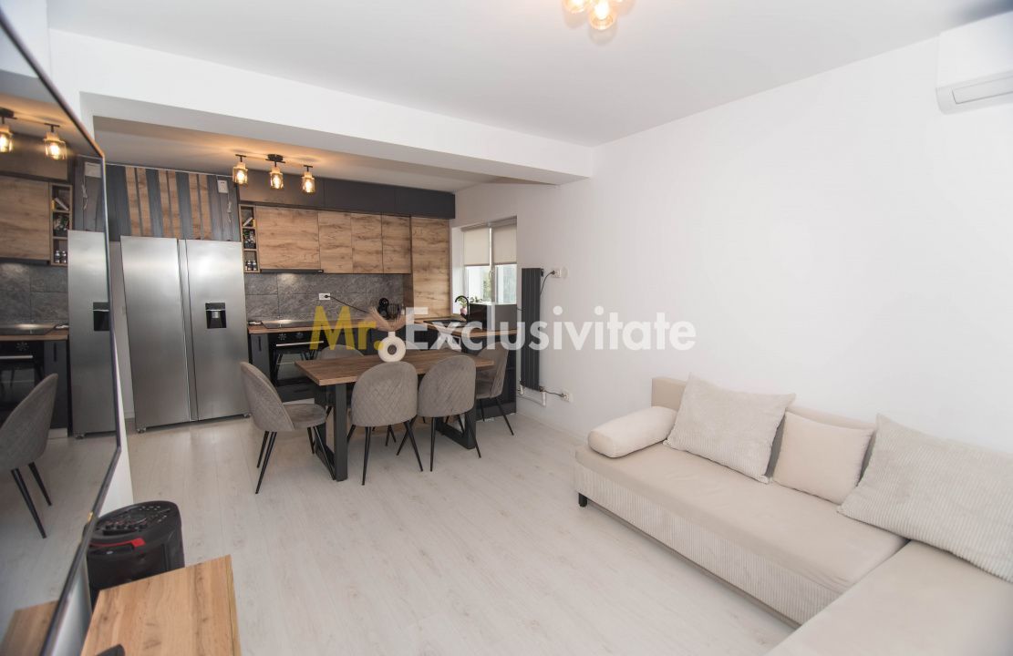 APARTAMENT 2 CAMERE - EREMIA - MOBILAT SI UTILAT - - Poză 2