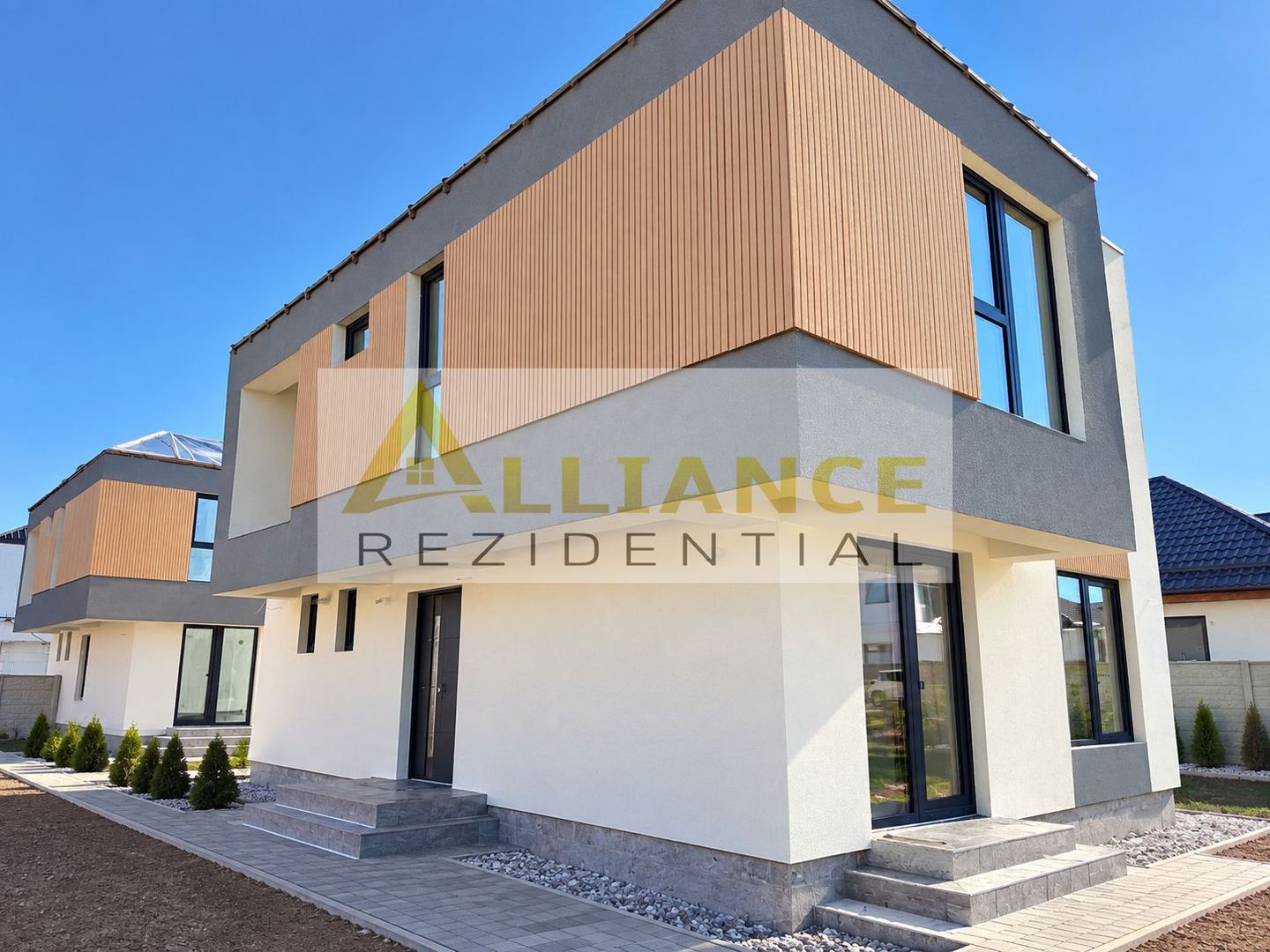 Vila Individuala - Stil Mediteranean - 4 Camere - 3 bai Teren 235 MP - Poză 1