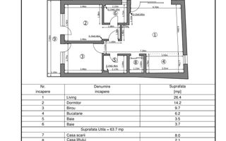 VANZARE- DOROBANTI- 3 CAMERE- P+2+M - LIFT- NZEB-2024 - Poză 7