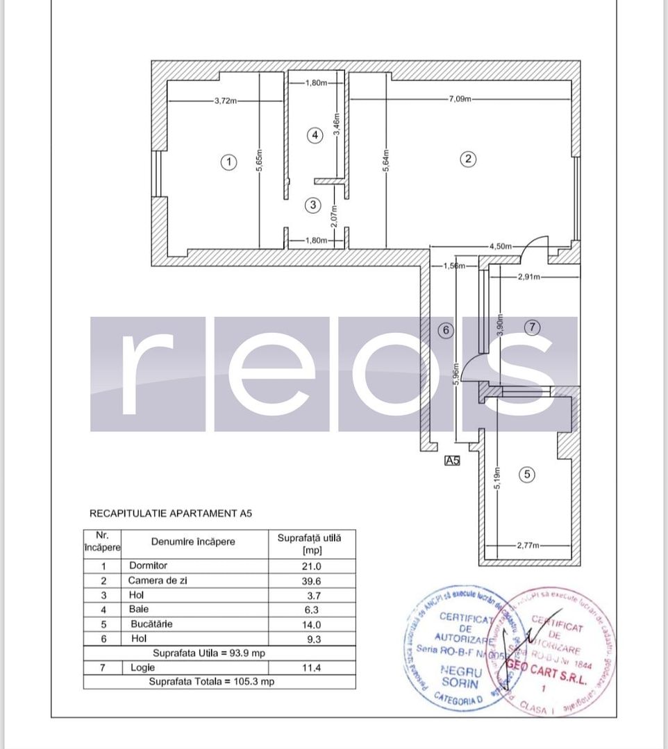VANZARE APARTAMENT SPATIOS | 94 MP UTILI | TERASA PANORAMICA | VOLUNTARI - Poză 13