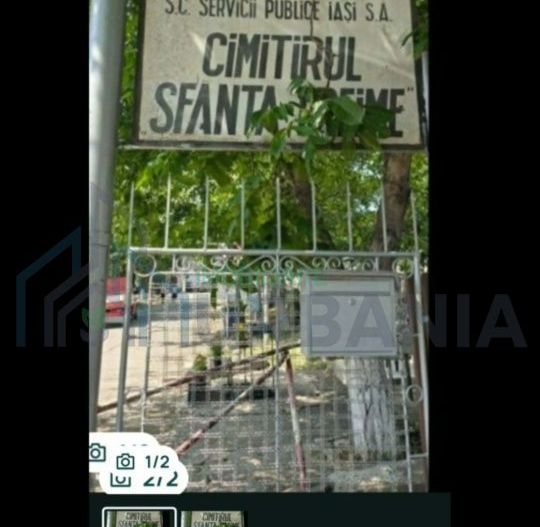 Loc de veci în Cimitirul Sfânta Treime – Păcurari, Iași - Poză 1