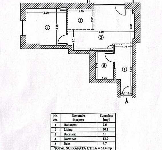 De închiriat: ap. 2 cam - spațiu birouri - One Cotroceni - parcare - Poză 8