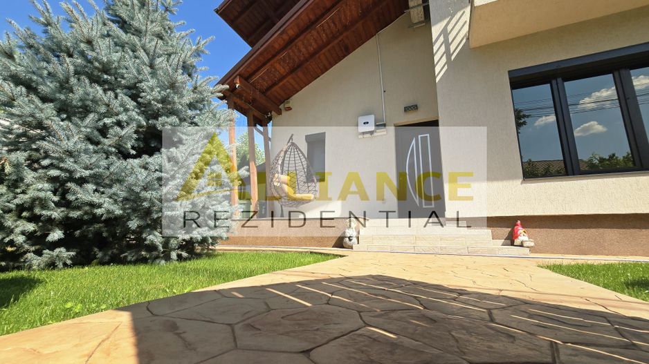 Vila de vanzare-4 camere-PANOURI SOLARE-291 MP TEREN - Poză 4