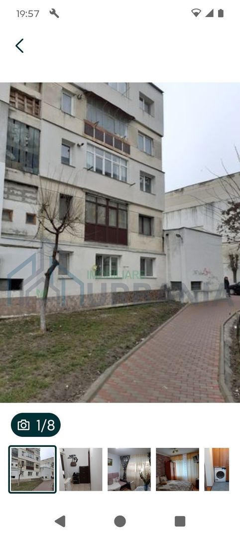 Apartament 2 camere, etaj 2, Hârlău - Vânzare - Poză 1