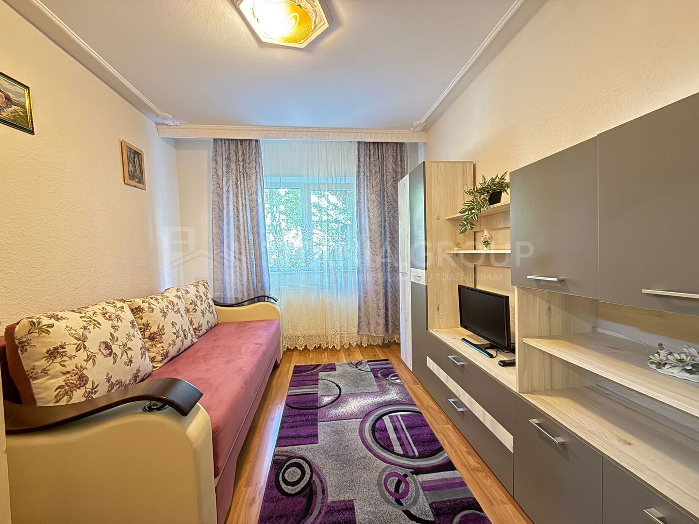 Apartament cu 2 camere, 2 bai, decomandat, etaj 1 - zona Racadau - Poză 5