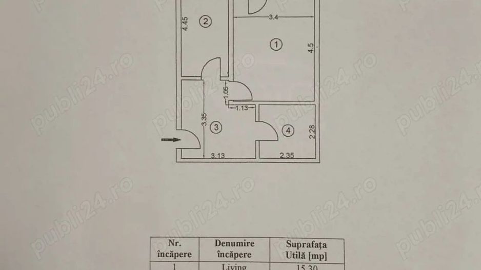 Vanzare studio garsoniera mobilata si  utilata Metalurgiei Comision 0% - Poză 5