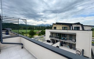 Apartament 2 camere tip penthouse Rasnov | Terasa 50 mp - Poză 7