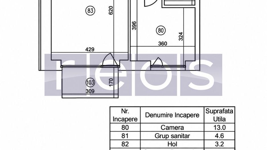 VANZARE APARTAMET PREMIUM 2 CAMERE | PROMENADA | MOBILAT | PARCARE - Schiță 10