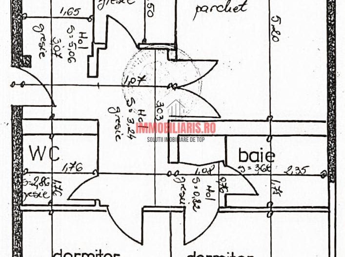 Piata Alba Iulia - Mobilat și Utilat - Etaj 1 - Comision 0% - Schiță 2