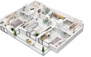 Apartament cu 3 camere | Noua | 100 mp Utili - Poză 3