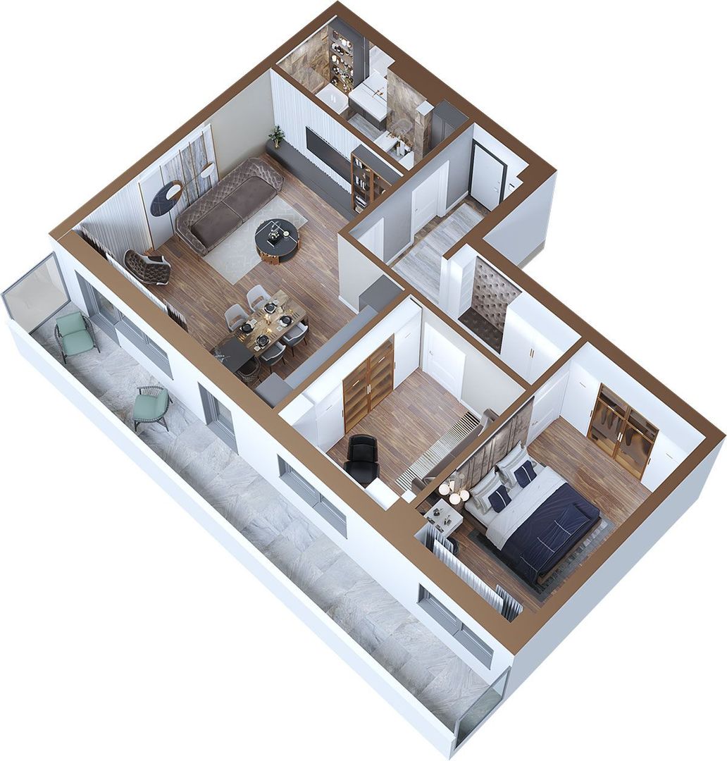 Apartament 3 camere 88 mp Copou 148600 euro - Poză 11