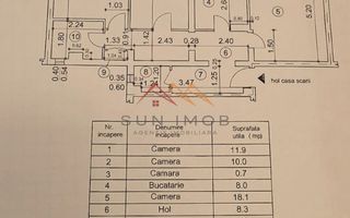 Apartament 3 camere, decomandat, centru, Ploiesti, Prahova - Poză 7