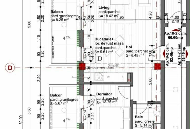 Vânzare Apartament cu 2 camere | Intre Lacuri | Iulius Mall/FSEGA - Schiță 9