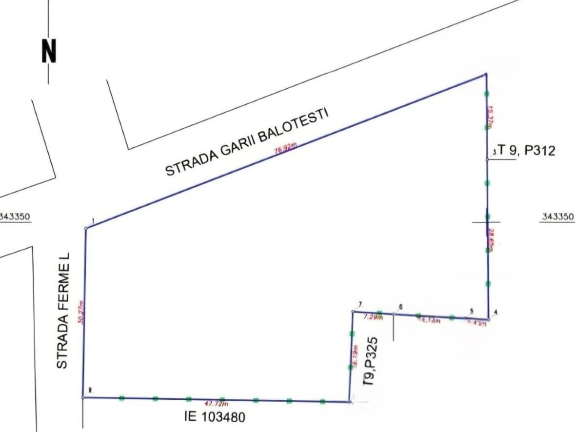 Otopeni intravilan 2.844 mp, colț stradal, deschidere dublă - C.U. - Poză 5