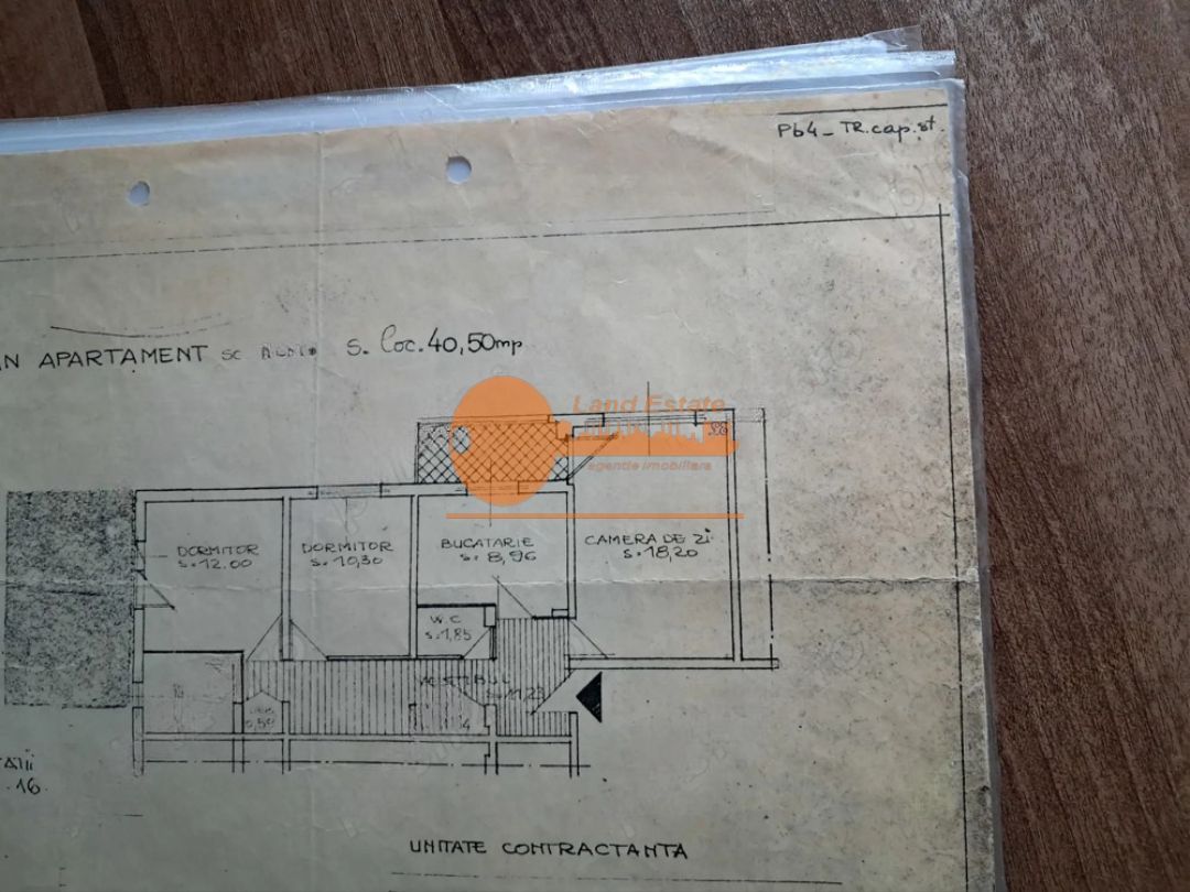 3 camere Uverturii - 1980 - Schiță 7