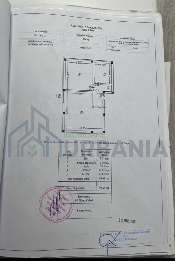 # - Apartament 2 camere Rediu | Notar - Poză 7