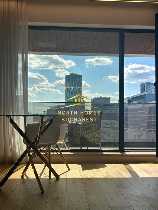 Apartament 2 Camere de Lux – Nusco City, Aviatiei | Terasă Panoramică - Poză 4