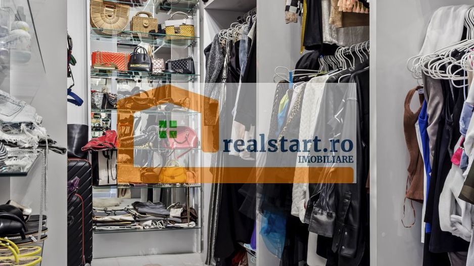 Parter Inalt, Terasa 38 mp vedere parc, mobilat si utilat premium - Poză 12