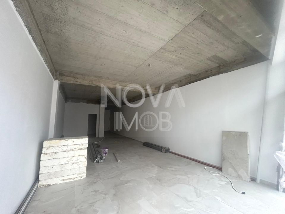 Spatiu comercial de inchiriat 120 mp - vitrina la strada - Selimbar, zona Brana - Poză 6