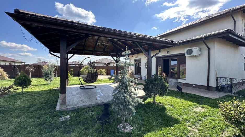 Balotesti, casa moderna, 4 camere, teren 630 mp, utilitati, transport - Poză 11