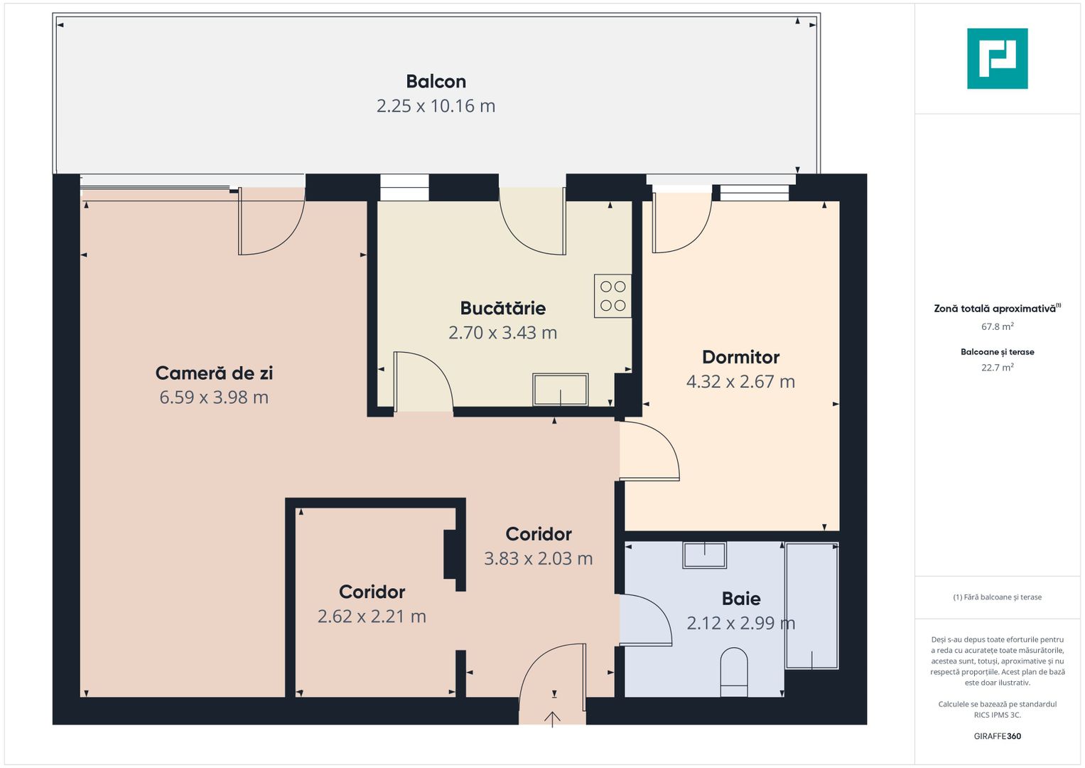 Penthouse de închiriat - ARED-UTA, Arad - Poză 18