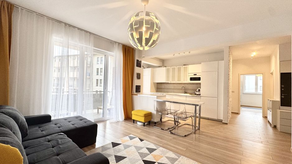 3 camere Braytim, modern, lift, etaj 1, balcon generos - Poză 2