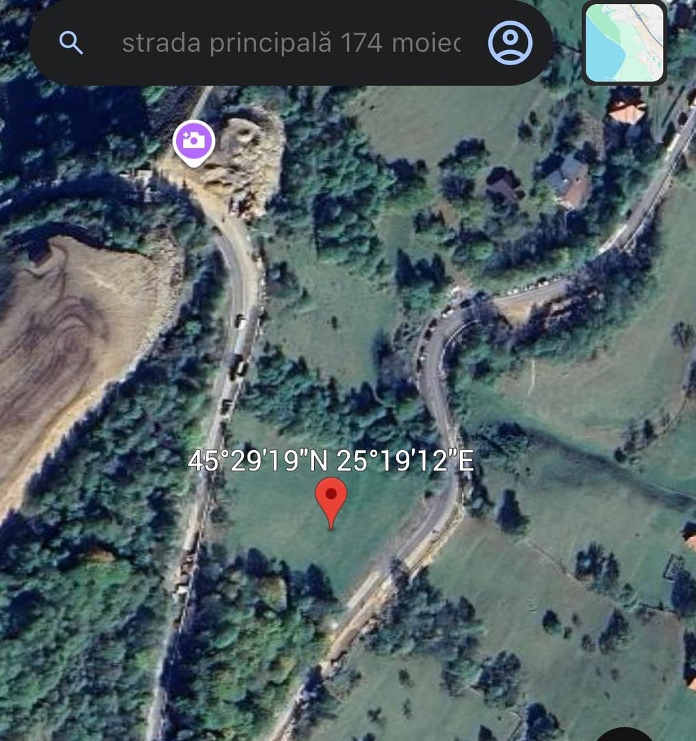 Teren extravilan cu priveliste catre Bucegi – Moieciu de Jos 4.700 mp - Poză 8