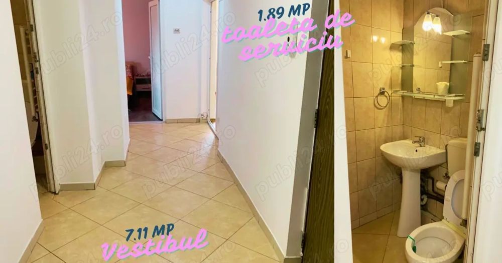 De vanzare ap 3 camere 80mp, mobilat/utilat, Sebastian/13 Septembrie - Poză 7