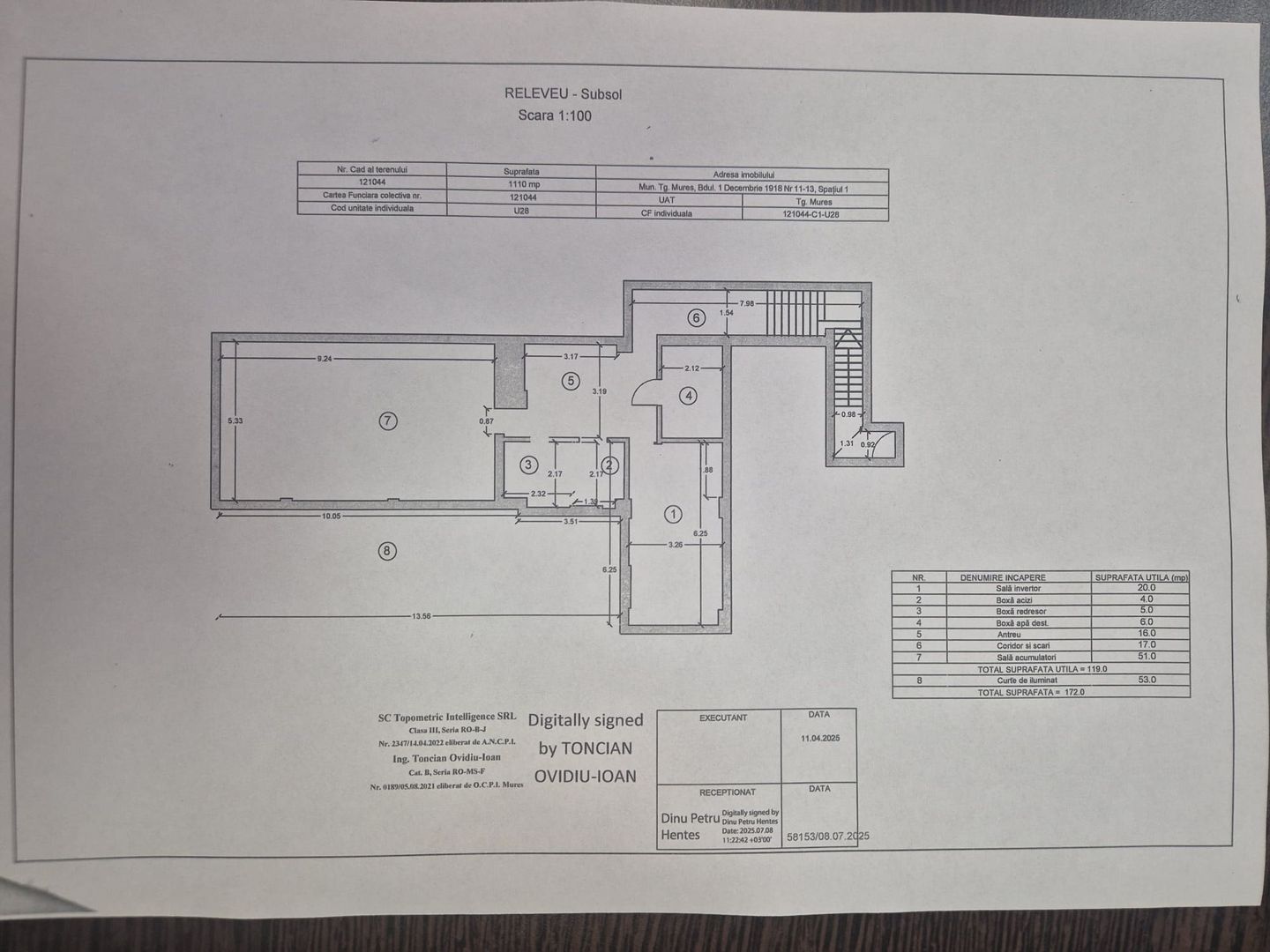 Central 445,3 mp utili - Spatiu comercial masiv - Parter cu vitrina si subsol - Poză 6