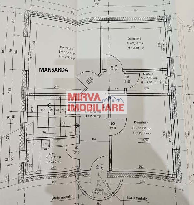 🏡 Vilă modernă cu 5 camere – Mănești - Schiță 58