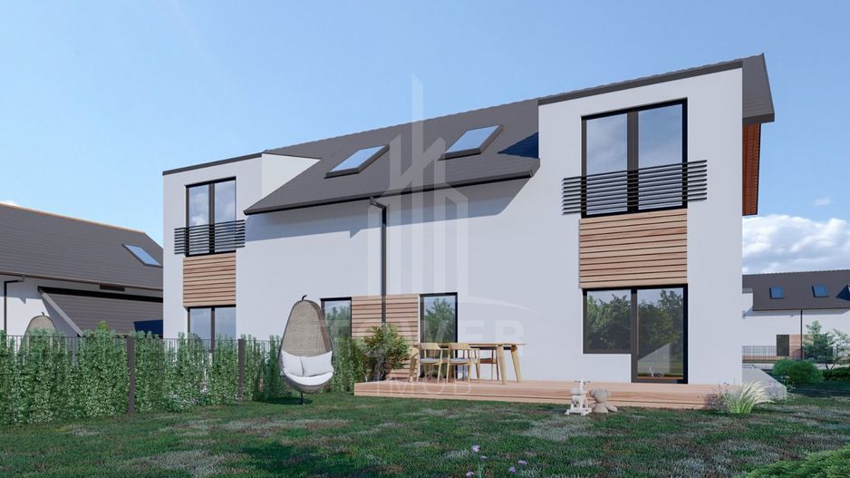 Casă Tip Duplex INDEPENDENTĂ ENERGETIC - Cartier NOU - Poză 3