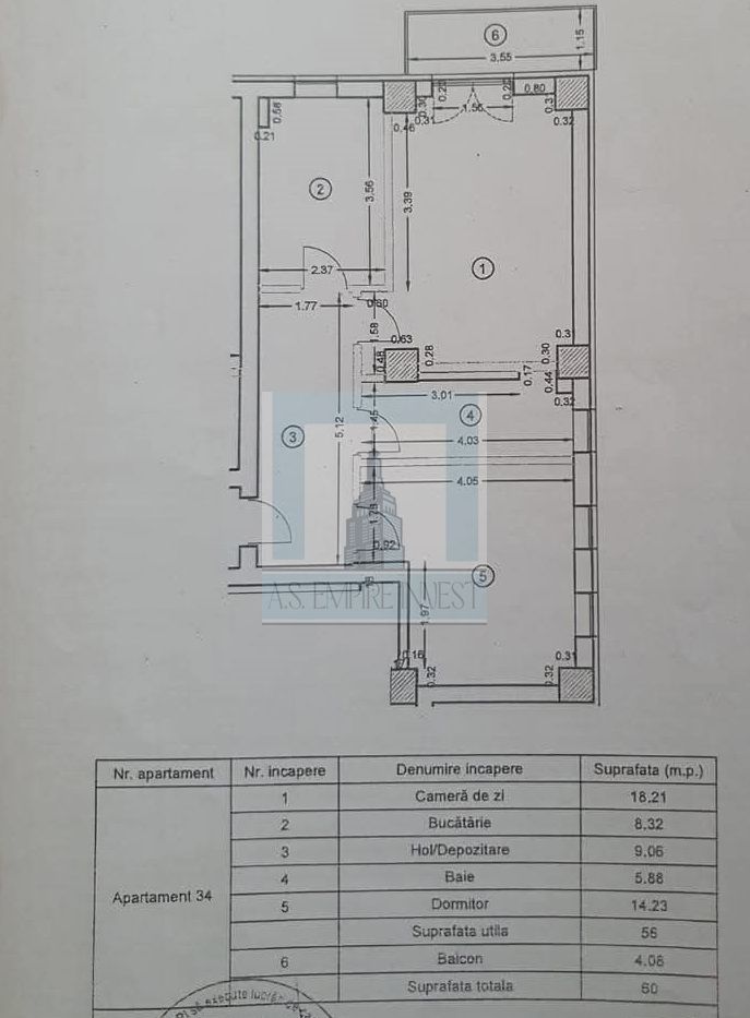 Apartament 2 camere decomandat – Maurer Coresi - Poză 10