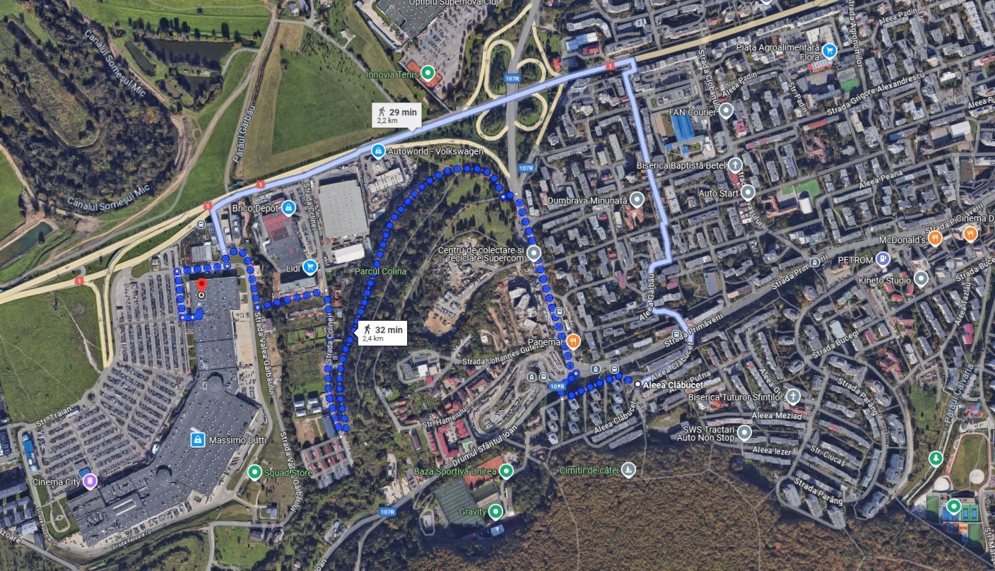 Apartament cu 3 camere de vanzare | Cartierul Manastur | Semidecomandat | - Poză 10