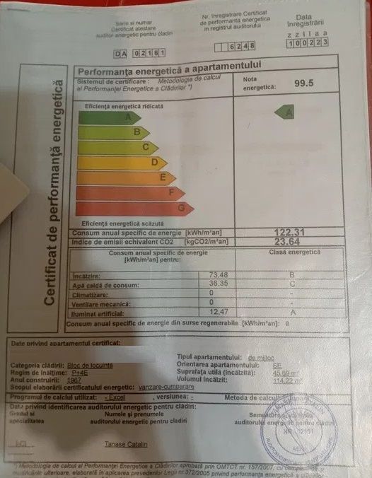 De vanzare Aparatament 2 camere Veteranilor - Poză 14
